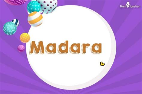 what does the name madara mean|Madara